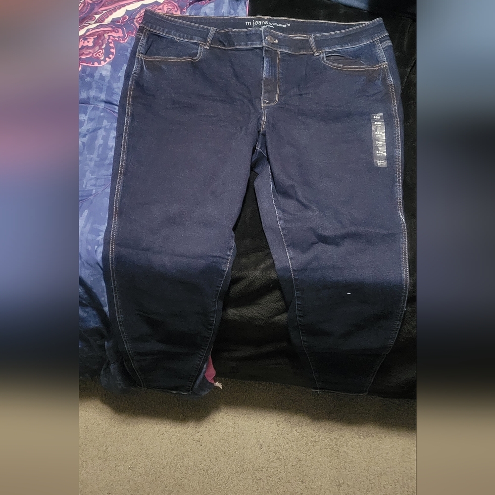 Maurices Deep Indigo Jeggings